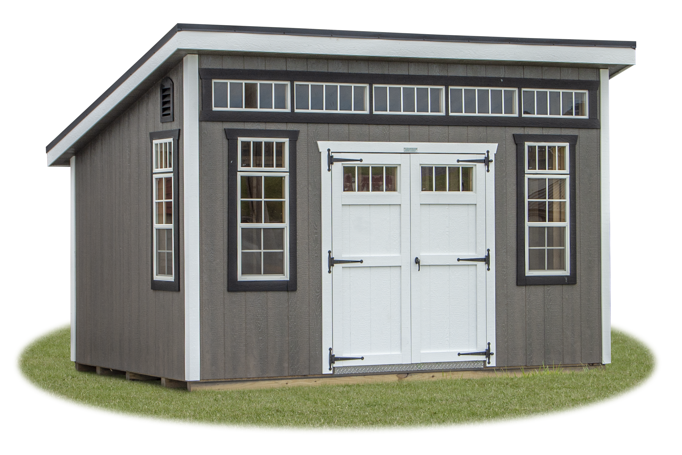 Custom Lean To Style Building built by Pine Creek Structures