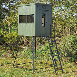 5x6 Palace Hunting Blind On Metal Stand From Pine Creek Structures