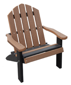 Pine Creek Structures Outdoor Patio Furniture - Child Size Poly Adirondack Chair