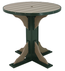 Pine Creek Structures Outdoor Patio Furniture - 40" Round Pub Table