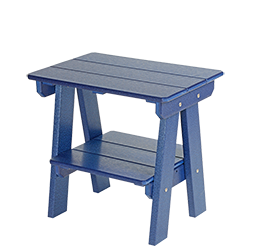 Pine Creek Structures Outdoor Patio Furniture - Poly Two Tier Table