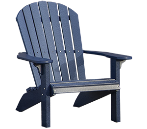 Pine Creek Structures Outdoor Patio Furniture - Poly Adirondack Chair