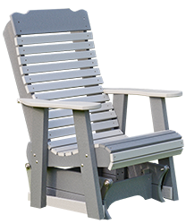 Pine Creek Structures Outdoor Patio Furniture - 2' Contoured Glider