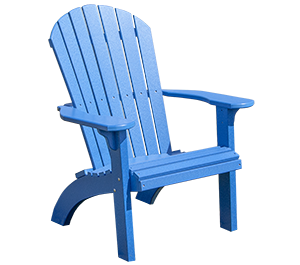 Pine Creek Structures Outdoor Patio Furniture - Poly Raised Adirondack Chair