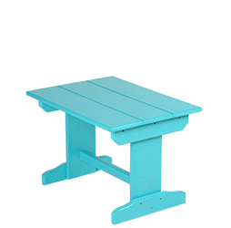 Pine Creek Structures Outdoor Patio Furniture - poly small end table