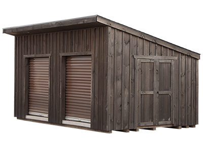 Custom 10 x 20 Lean To Board N Batten Vendor Building from Pine Creek Structures