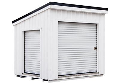 Custom 9 x 9 Lean To Board N Batten Vendor Building from Pine Creek Structures