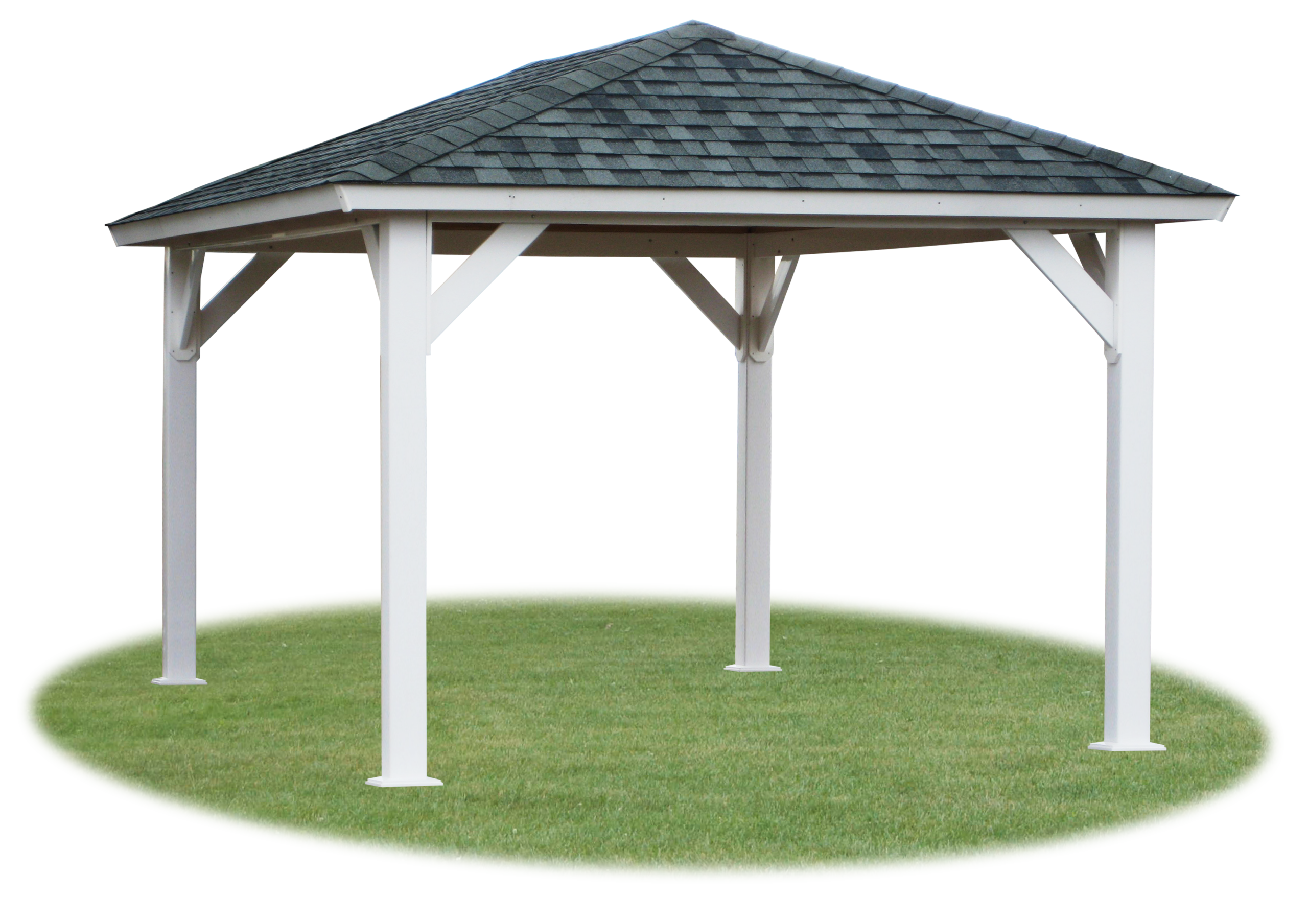 Hip style pavilion