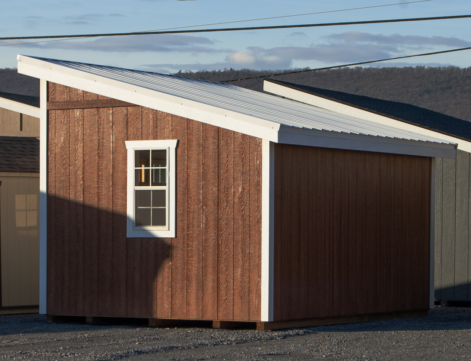 10x14 Custom Lean To Storage Shed from Pine Creek Structures