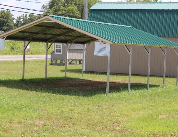 Pine Creek 18x21 A-Frame Carport Shed Sheds Barn Barns in Martinsburg, WV 25404