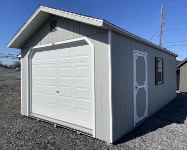 12'x24' 1-Car Peak Garage with 8