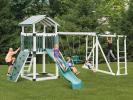 VINYL  SWINGSET AT PINE CREEK STRUCTURES IN YORK,PA.