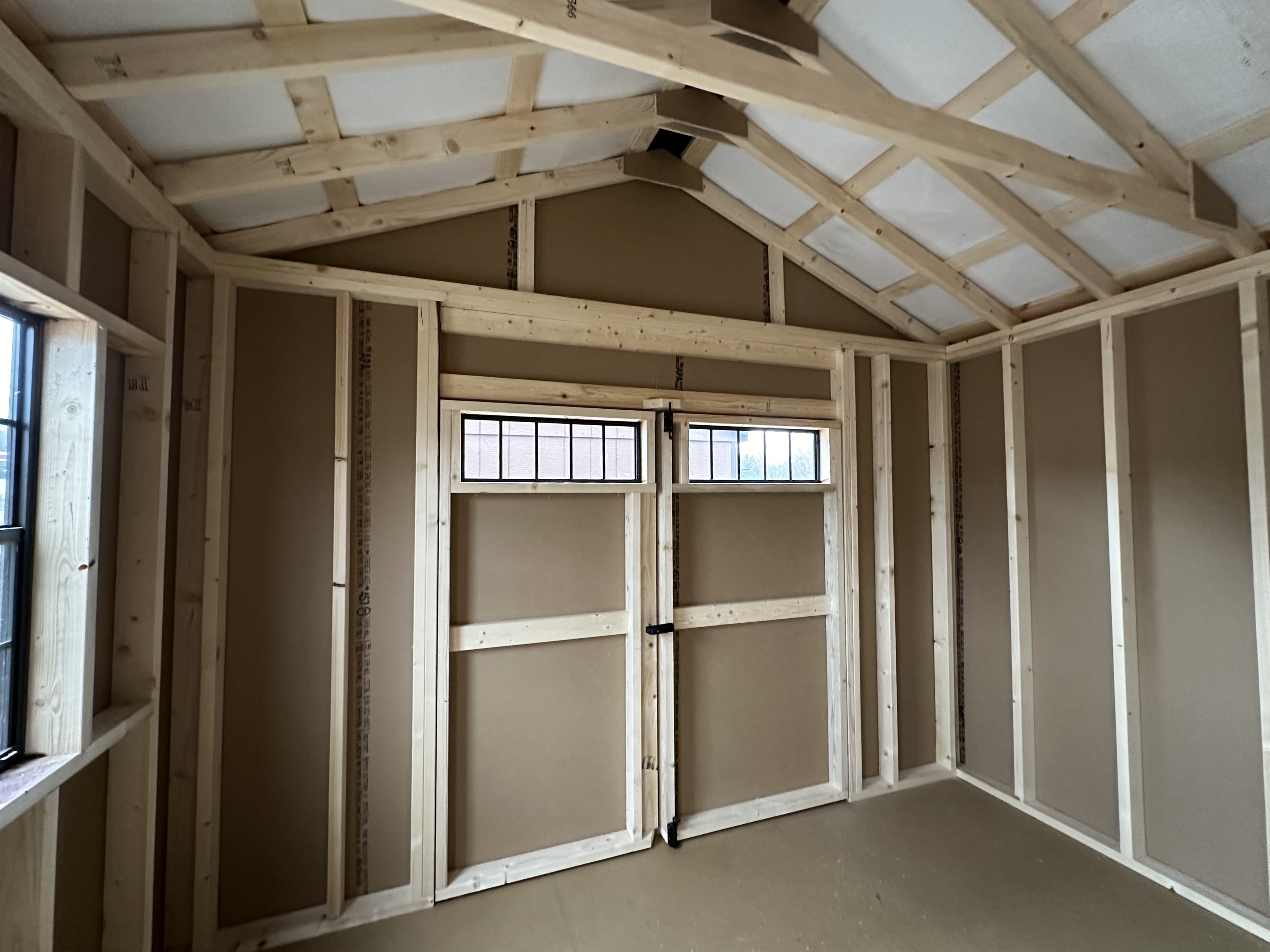 Double Doors on a Shed in CT by Pine Creek Structures